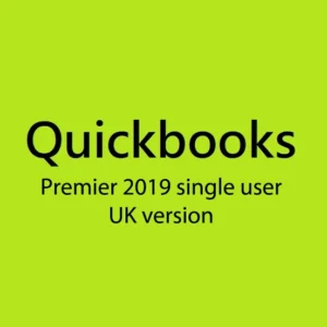 Quickbooks Premier 2019 single user UK version